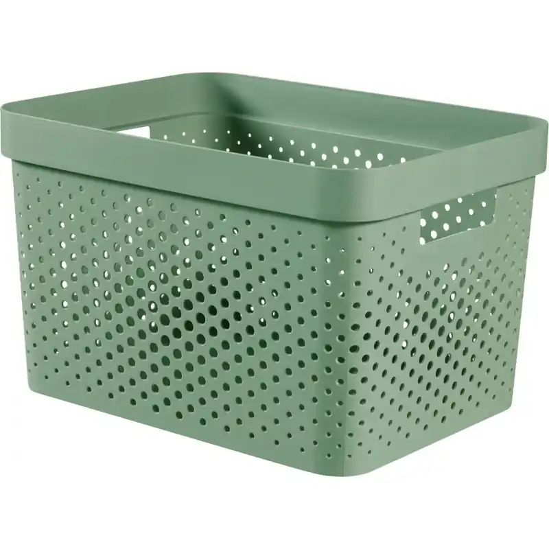 CURVER INFINITY 17L Aufbewahrungsbox 36 x 27 x 22 cm, grün 04740-S86 Top-Preis