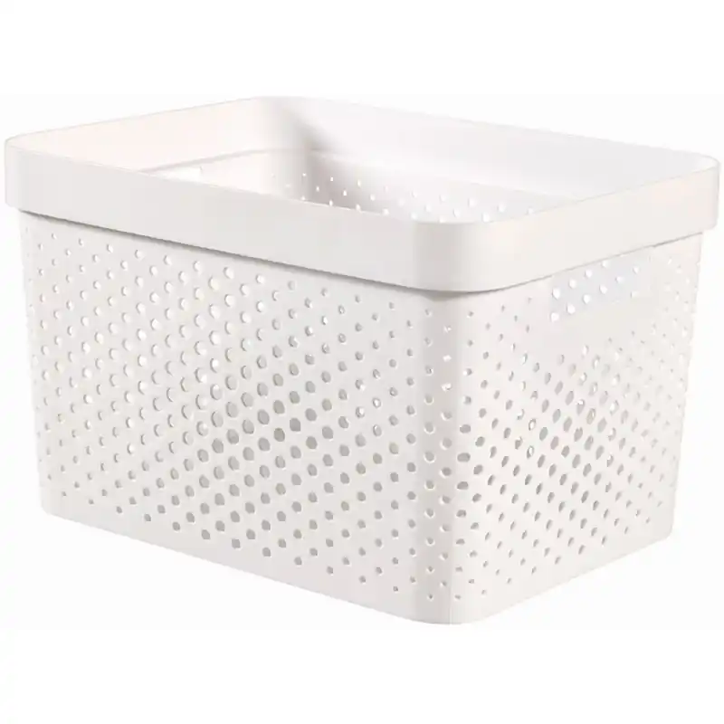 Top-Seller CURVER INFINITY 17L Aufbewahrungsbox 36 x 27 x 22 cm, weiß 04740-040