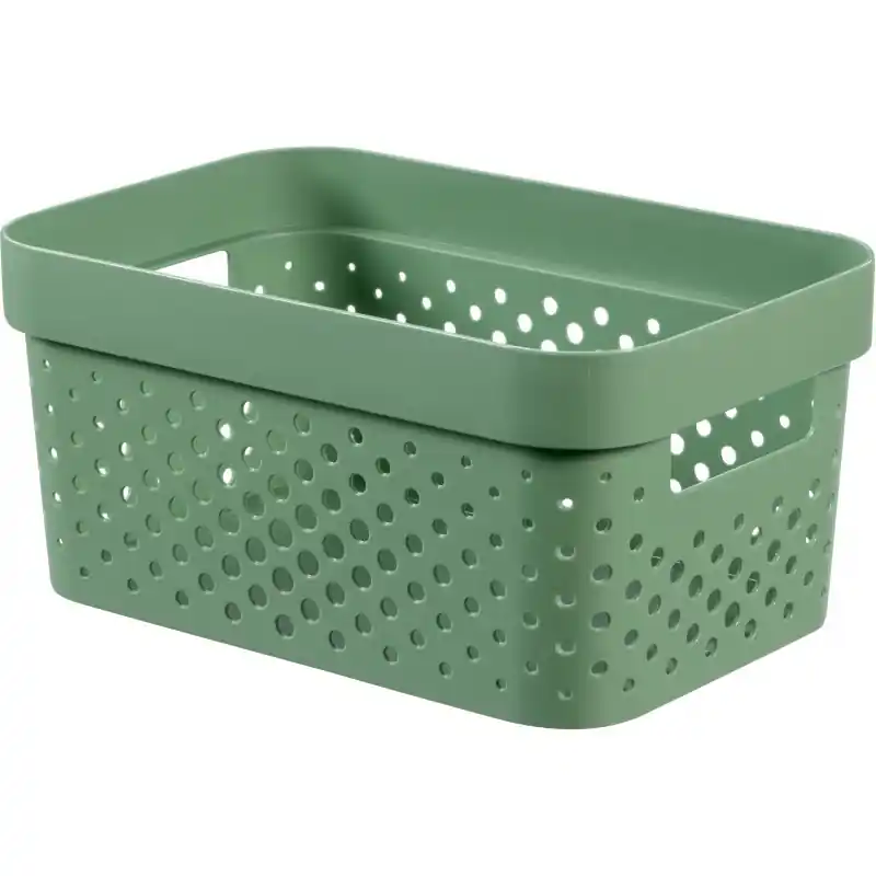 Solange Der Vorrat Reicht CURVER INFINITY 4,5L Aufbewahrungsbox 26 x 18 x 12 cm, grün 04747-S86