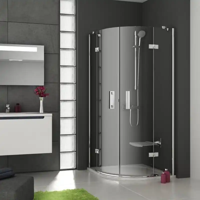 Ausverkauf RAVAK SMARTLINE SMSKK4-90 Duschdrehtür Runddusche Chrom+ESG ohne Dekor 3S277A00Y1