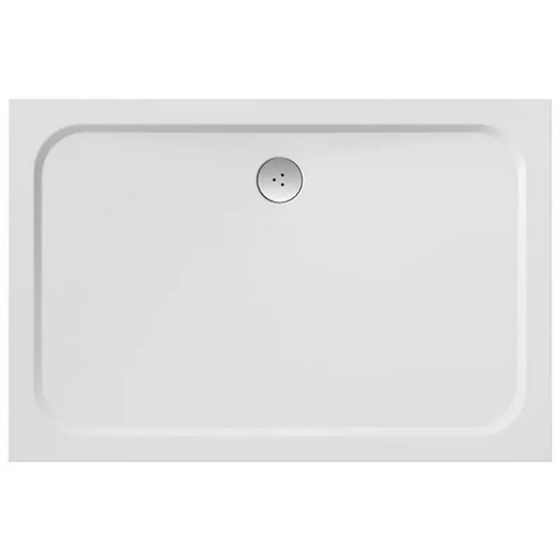 Abverkauf RAVAK GIGANT PRO CHROME Duschwannen Chrome/weiß 120x80 cm XA04G401010