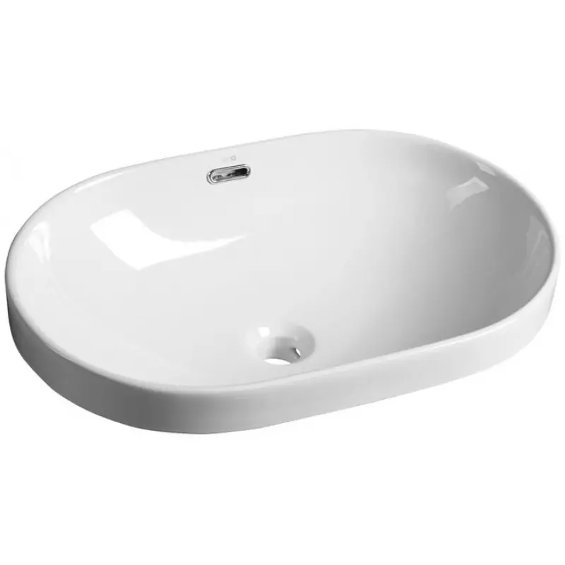 SAPHO LIMA Waschtisch 59,5x39,5 cm, weiß BH7022 Heißes Angebot