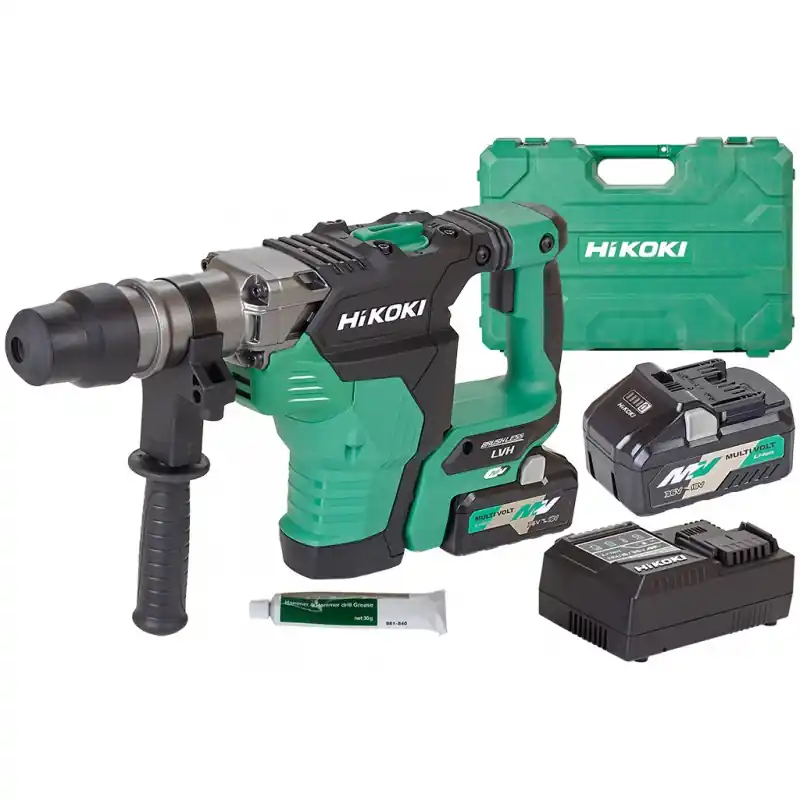 HiKOKI DH36DMAWAZ Akku Bohr-und Meißelhammer SDS-Max (2x4,0Ah/36V) Transportkoffer Bestpreis