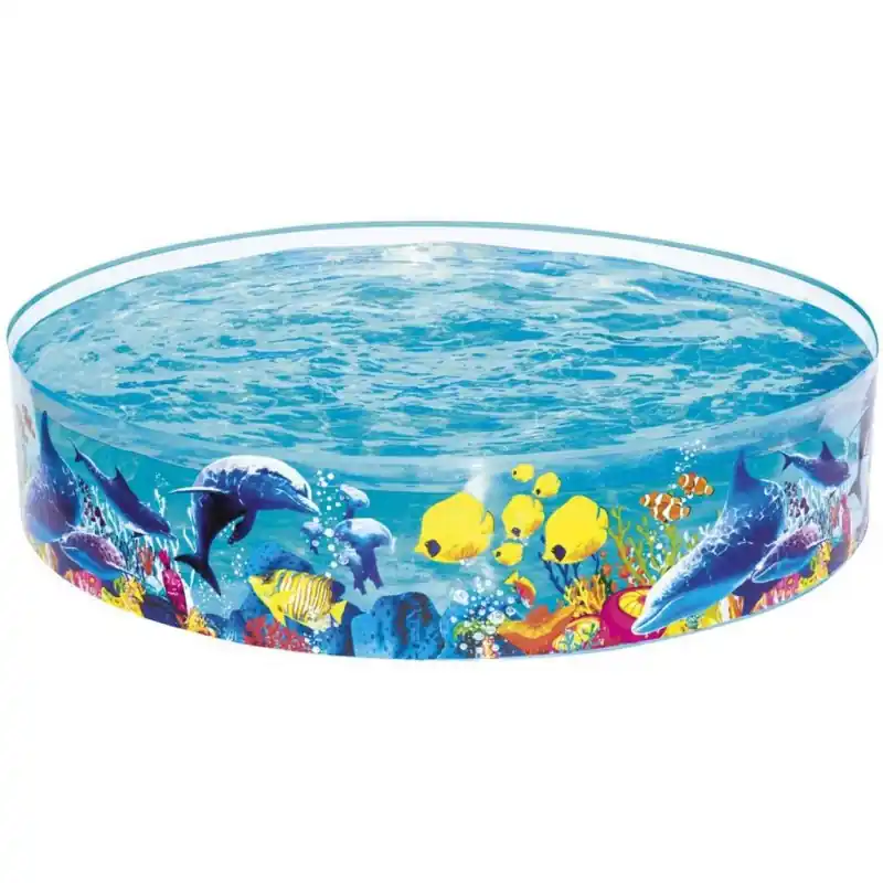 Finale Aktion BESTWAY Fill‘N Fun Odyssey Planschbecken, 183 x 38 cm 55030