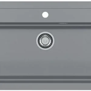 ALVEUS ATROX 40 Granitspüle, 790 x 500 mm, Beton 1140446 Rabatt