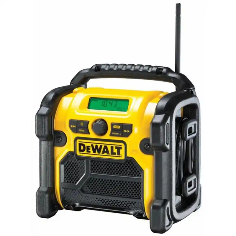Knallerangebot DeWALT DCR019-QW Radio Baustellenradio FM / AM Li-Ion XR (10,8V/14,4V/18V/230V)