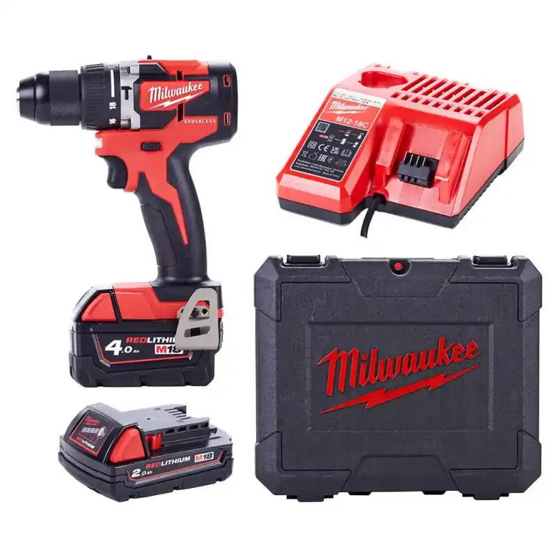 Meistverkauft Milwaukee M18 CBLPD-422C Akku-Schlagbohrschrauber 4933472116