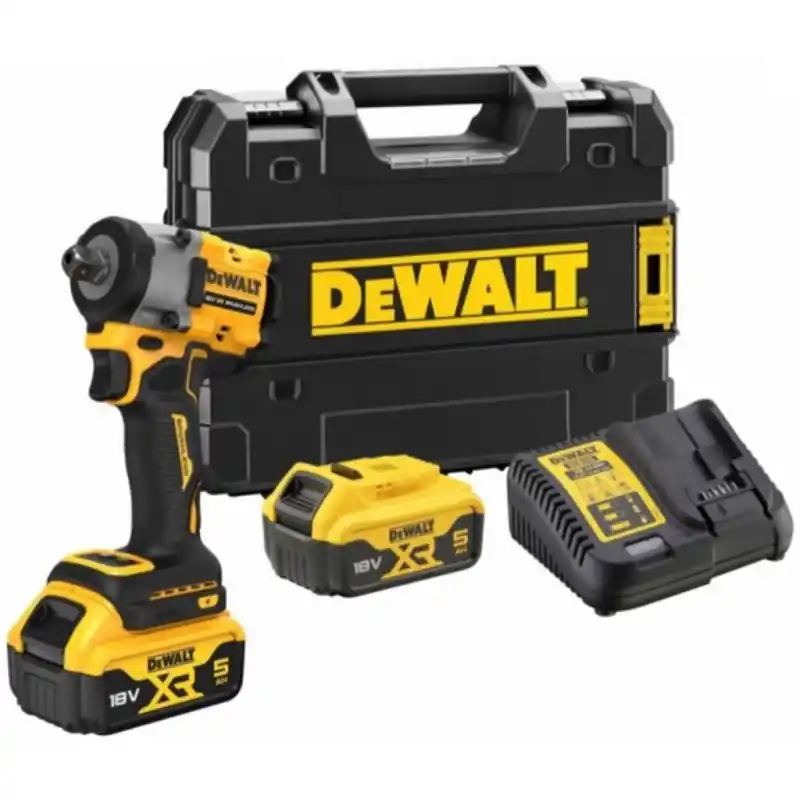 Sichere Zahlung DeWALT DCF922P2T-QW Akku-Schlagschrauber 1/2" (406 Nm/18V/2x5,0Ah) Tstak