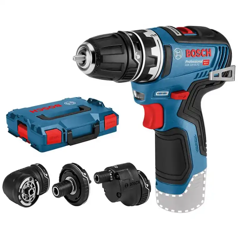 Sofort Bestellen BOSCH GSR 12V-35 FC Akku-Bohrschrauber, L-Boxx mit adapter 06019H3003