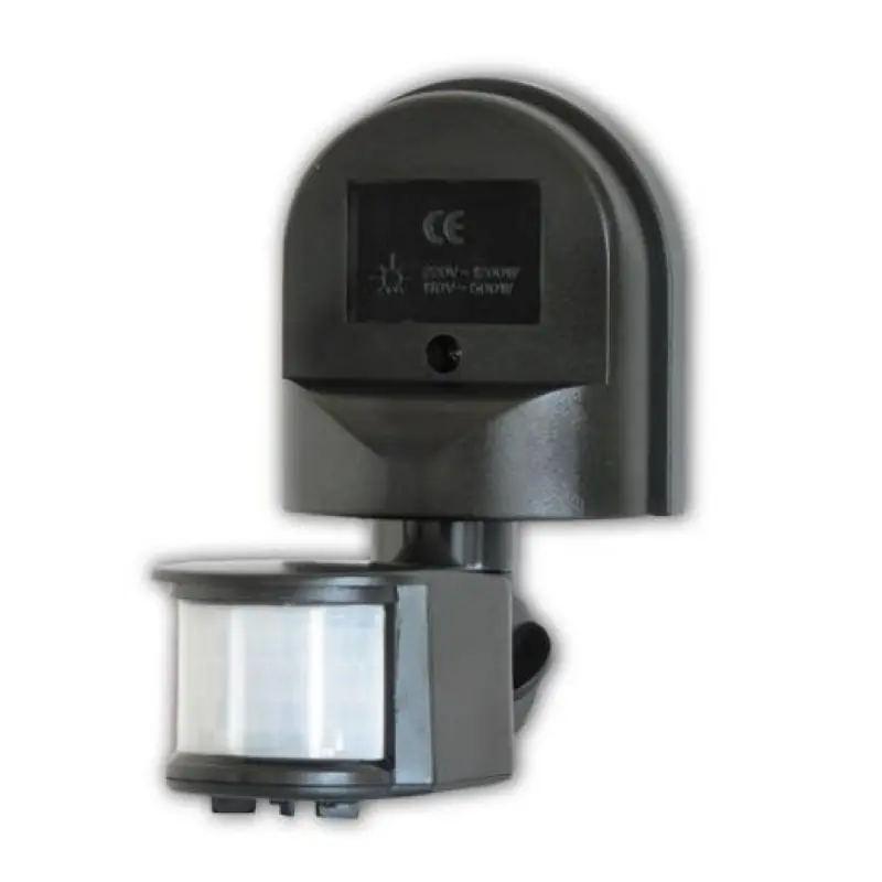 Geprüft ELEKTROBOCK LX16C-schwarz Bewegungsmelder 1516