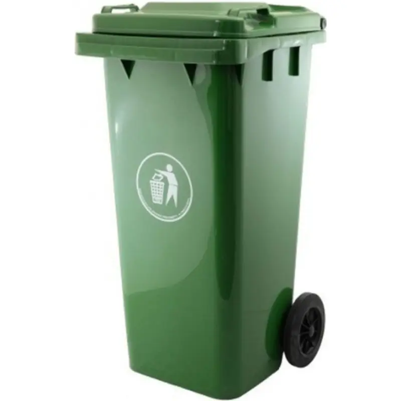 Angebot G21 Mülltonne 240 Liter, dunkel grün