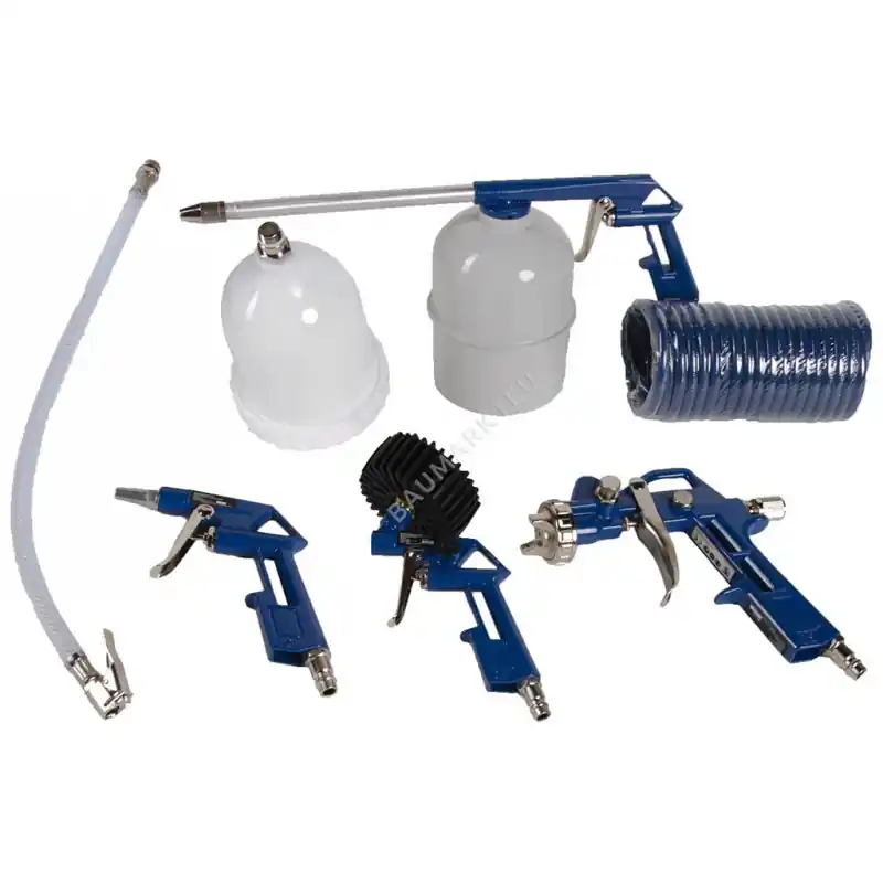 Must-Have SCHEPPACH 5-teiliges Druck-luft Werkzeug Set 3906101704