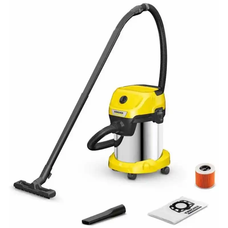 Preiswert Kärcher WD 3 S V-17/4/20 Nass-/Trockensauger (1000W/17L) 1.628-135.0