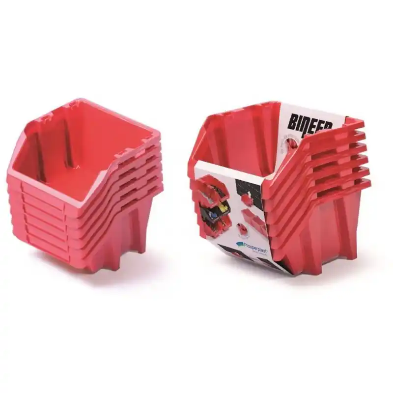 Preiswert Kistenberg BINEER SHORT SET Werkstattbehälter, 214x198x238mm, 6St. Rot KBISS22