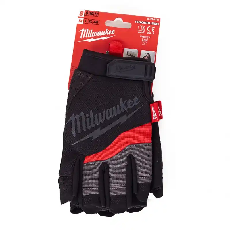 Milwaukee Handschuhe fingerlos (8/M) 48229741 Preisknaller