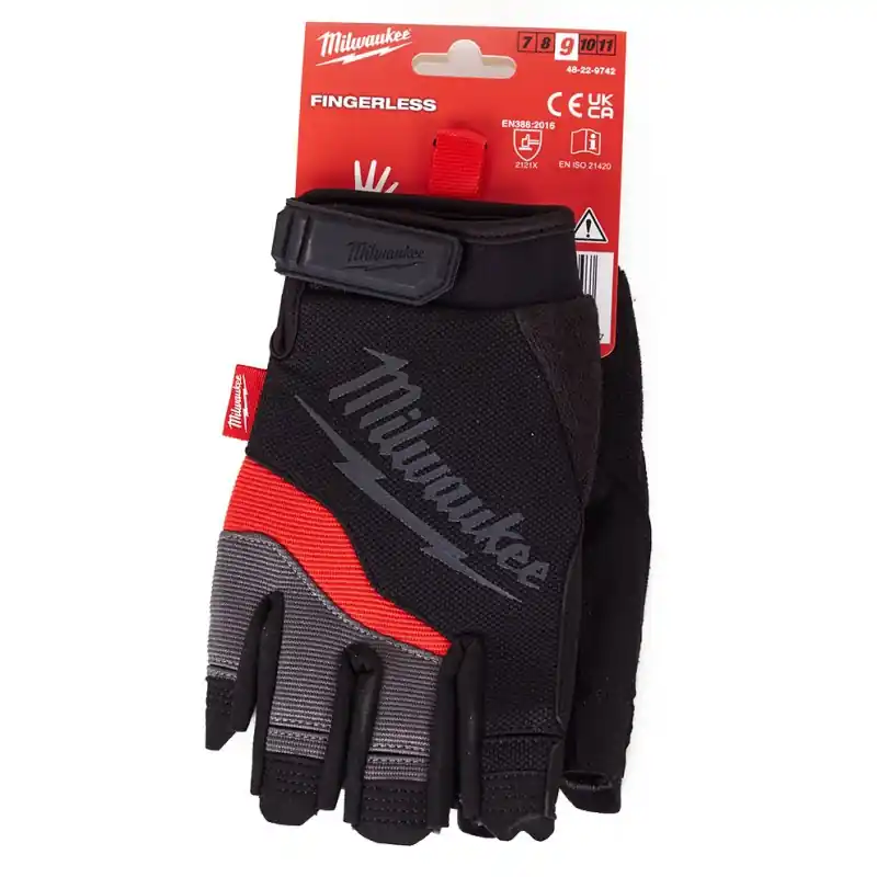 Milwaukee Handschuhe fingerlos (9/L) 48229742 Sichere Zahlung