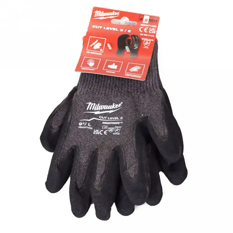 Milwaukee Arbeitshandschuhe Schnittschutzklasse 5/E (9/L) 4932471425 Must-Have