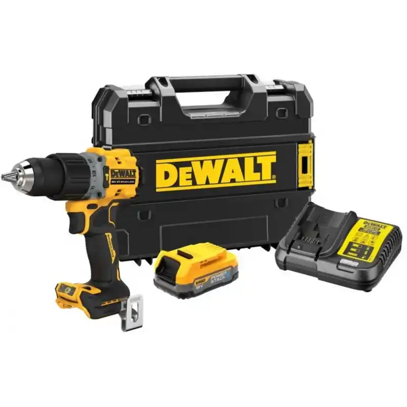 Letzte Chance DeWALT DCD805E1T-QW Bohrhammer XR (90Nm/18V/1x1,7Ah PowerStack) Tstak