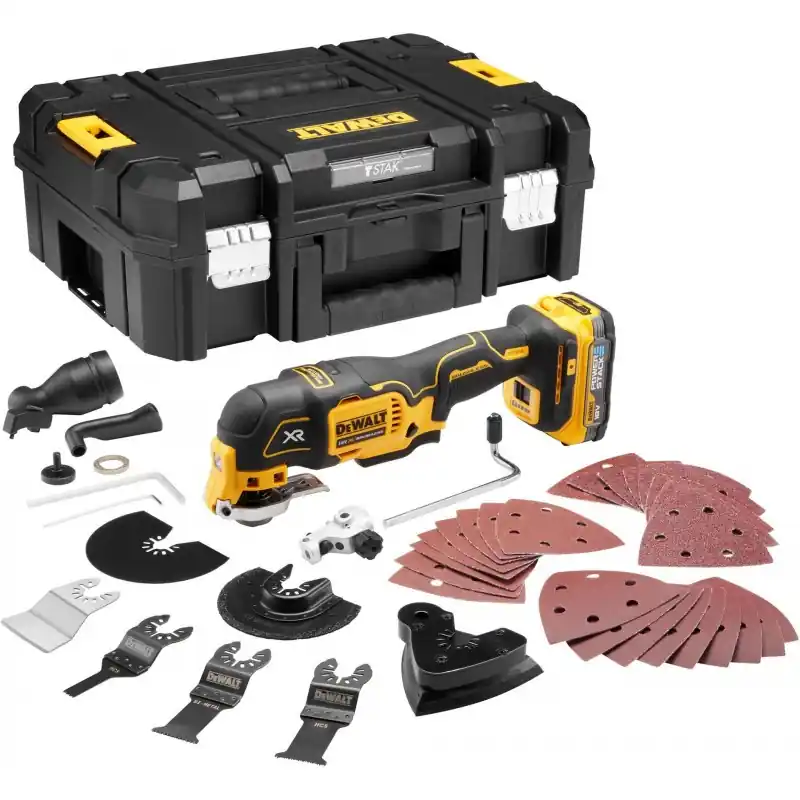 Jetzt Bestellen DeWALT DCS356E1T-XJ Akku-Multicutter 18V (1x1,7Ah Powerstack) Tstak