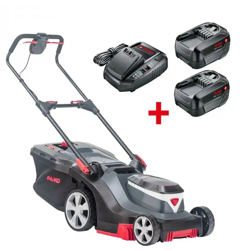 AL-KO 382 Li Premium Akku-Rasenmäher (18V/2x5,0Ah/38cm) 113844 Letzte Chance
