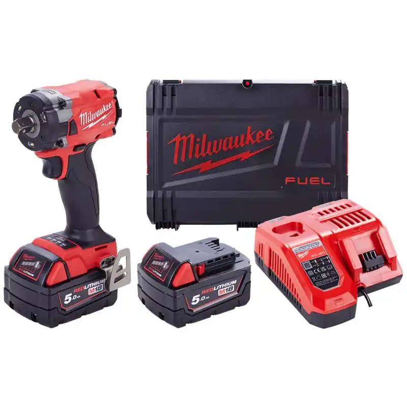 Milwaukee M18 FIW2P12-502X Akku-Schlagschrauber 2x5.0 Ah, HD Box 4933478447 Highlight