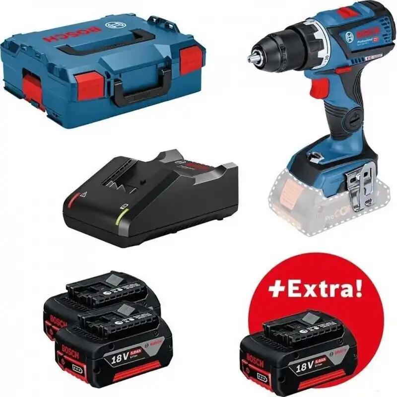 BOSCH GSR 18V-60 C Akku-Bohrschrauber 18V 3x5.0Ah 0615990L8E Beliebt