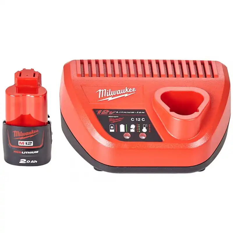 Milwaukee M12 NRG-201 Starterset 4933451900 Finale Aktion
