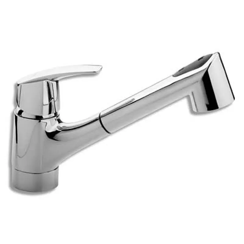 NOVASERVIS METALIA 56 Spültischarmatur mit ausziehbarer Geschirrbrause, chrom 56081,0 Top-Angebot