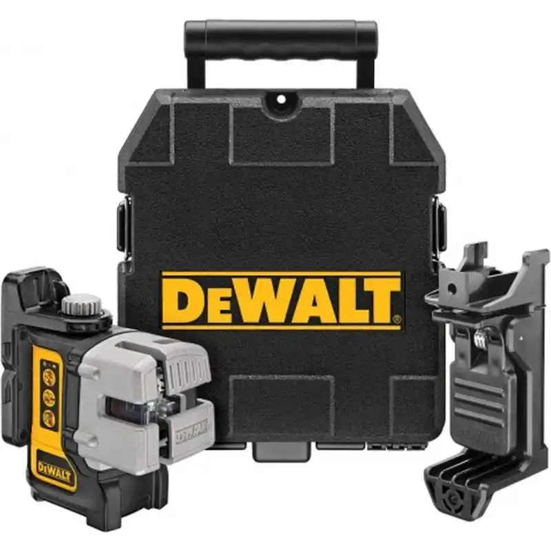 Finale Aktion DeWALT DW089K-XJ Selbstnivellierender Multilinien-Laser 3 Linien
