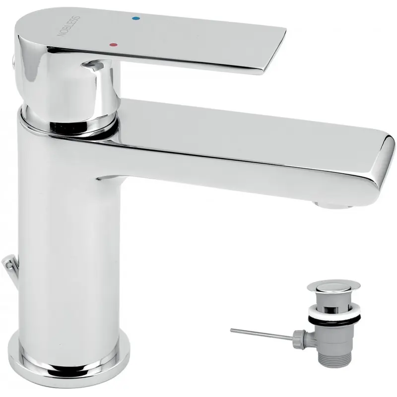 Top-Preis NOVASERVIS NOBLESS TREND Waschtischarmatur mit Ablaufgarnitur, chrom 41001,0