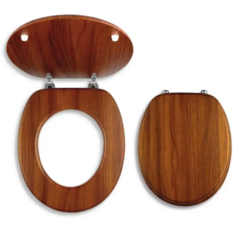 Schnäppchen NOVASERVIS PRESTIGE WC-Sitz, Holz furniert, Buche, dunkel WC/DUB2