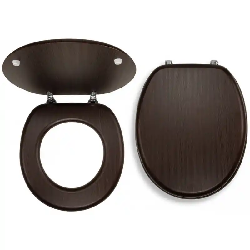 Sichere Zahlung NOVASERVIS PRESTIGE WC-Sitz, Holz furniert WC/WENGE