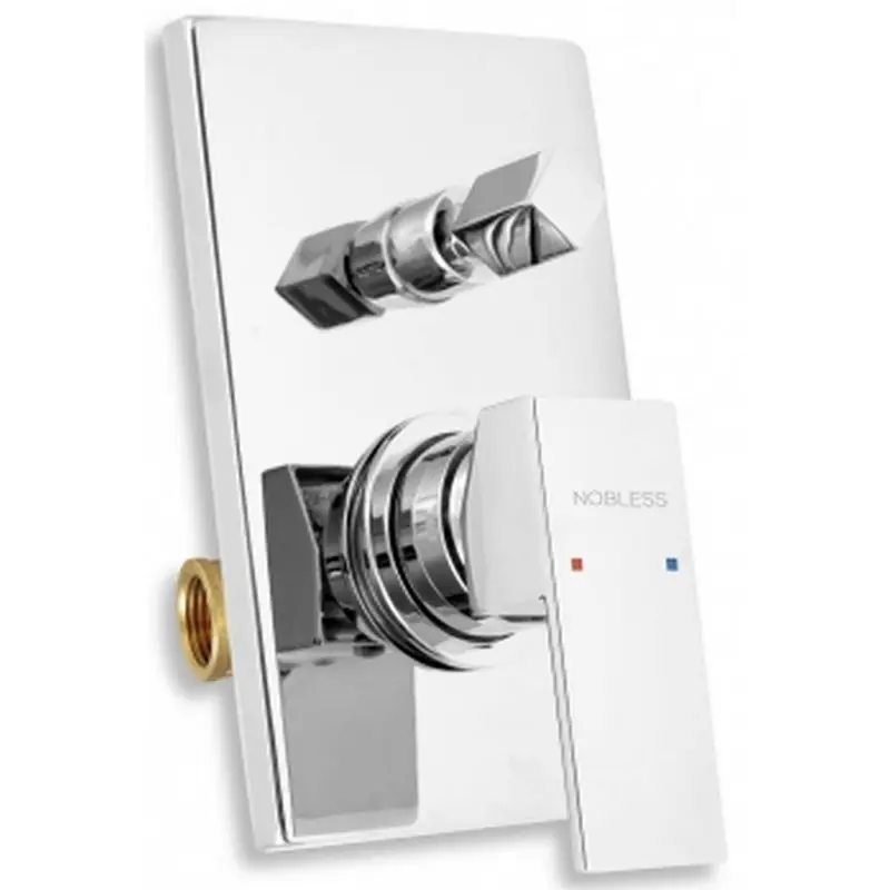 Rabatt NOVASERVIS NOBLESS EDGE Wannenarmatur-Unterputz, chrom 36050R,0
