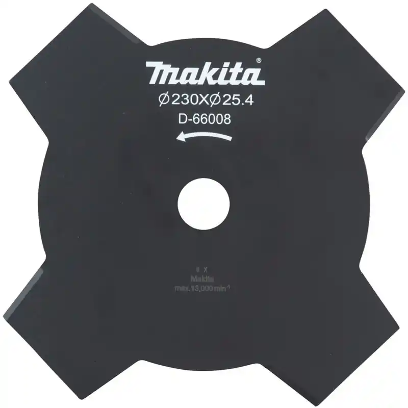 Letzte Chance Makita D-66008 4-Zahn-Mähmesser 230 x 25,4 x 1,8 mm