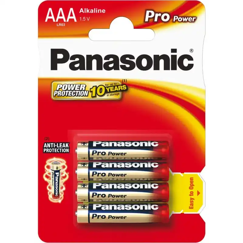 Markenprodukt PANASONIC LR03 4BP AAA Pro Power