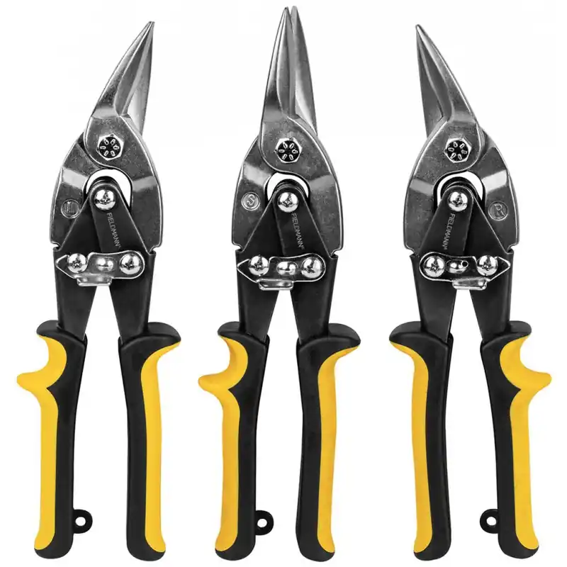 Neue Ware FIELDMANN FDNP 3301 Blechschere 3tlg.