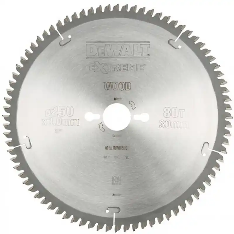 Günstig DeWALT DT4287-QZ Kreissägeblatt stationäre Sägen 250 x 30mm 80TFZ
