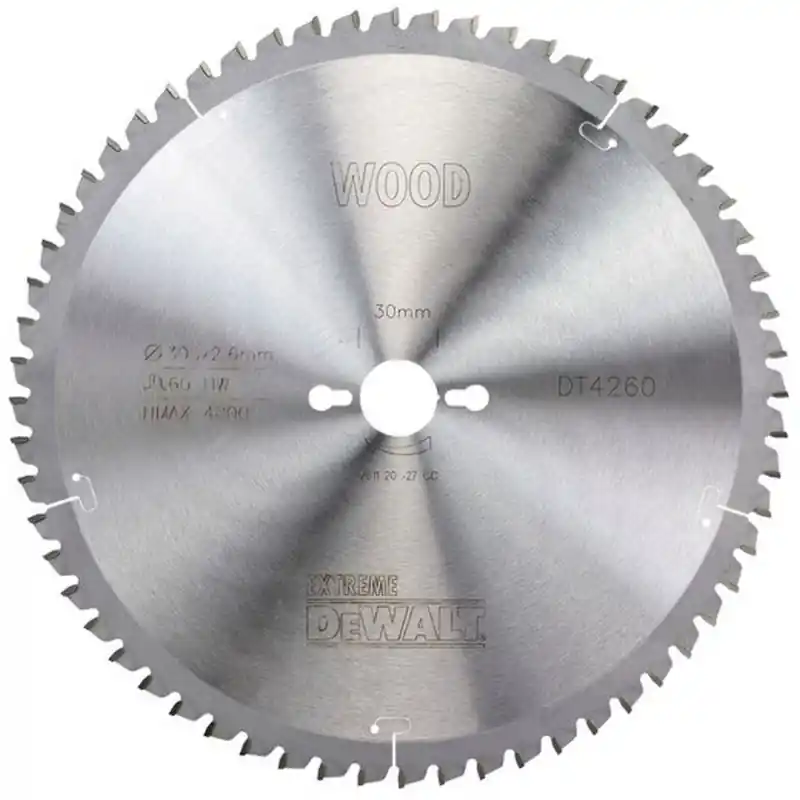 Neue Ware DeWALT DT4260-QZ Sägeblatt 305 × 30 mm, 60 Zähne, - 5 °