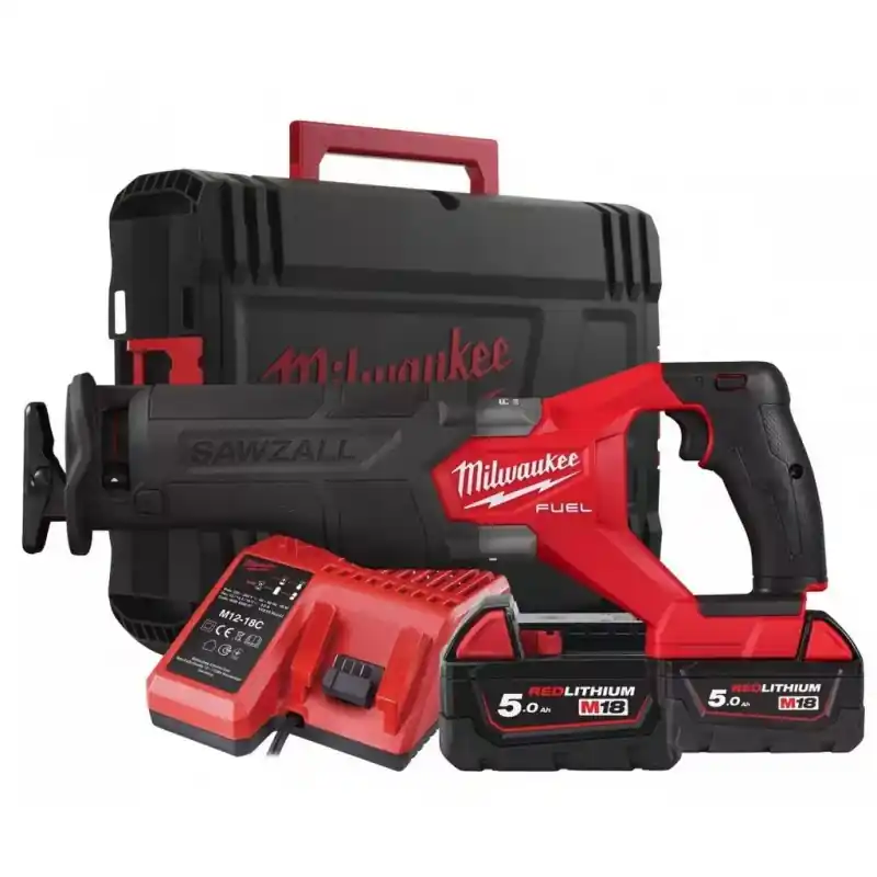 Milwaukee M18 FSZ Akku-Säbelsäge 2x5.0 Ah, HD Box 4933478291 Preisknaller