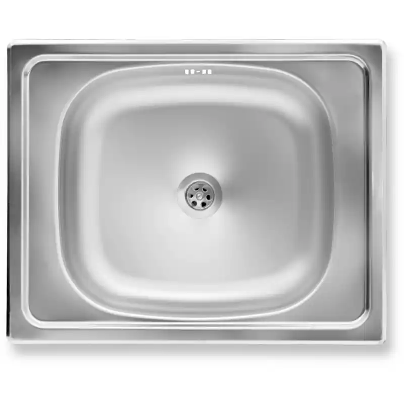 NOVASERVIS Spülbecken 400x500mm, mit Überlauf, Edelstahl DR40/50A Top-Angebot