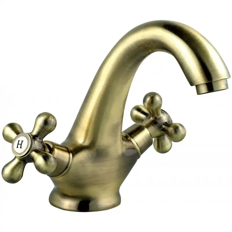 Begrenztes Angebot FERRO ANTICA Zweigriff Waschtischarmatur, Bronze BAI2BR