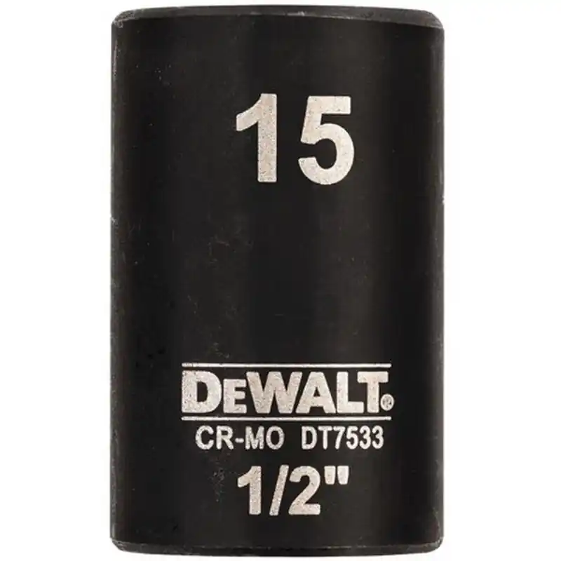 Top-Angebot DeWALT DT7533 Steckschlüssel kurz 15mm 1/2 Schlagfest