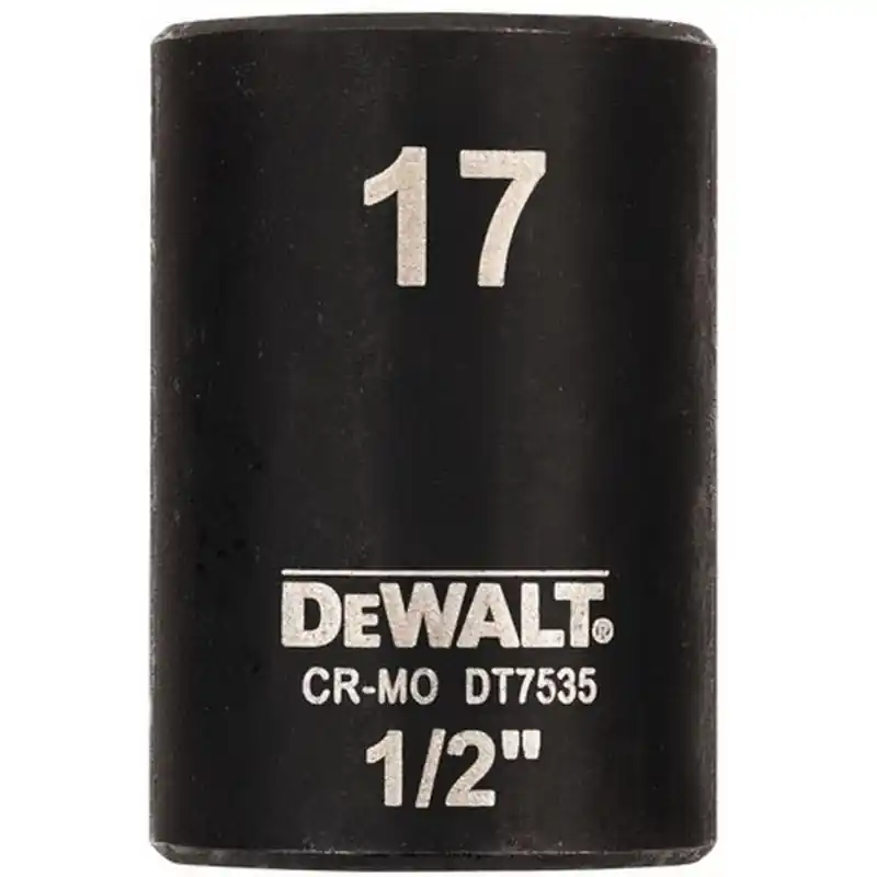 Angebot DeWALT DT7535-QZ Extreme Impact Steckschlüssel kurz 17mm 1/2" Schlagfest