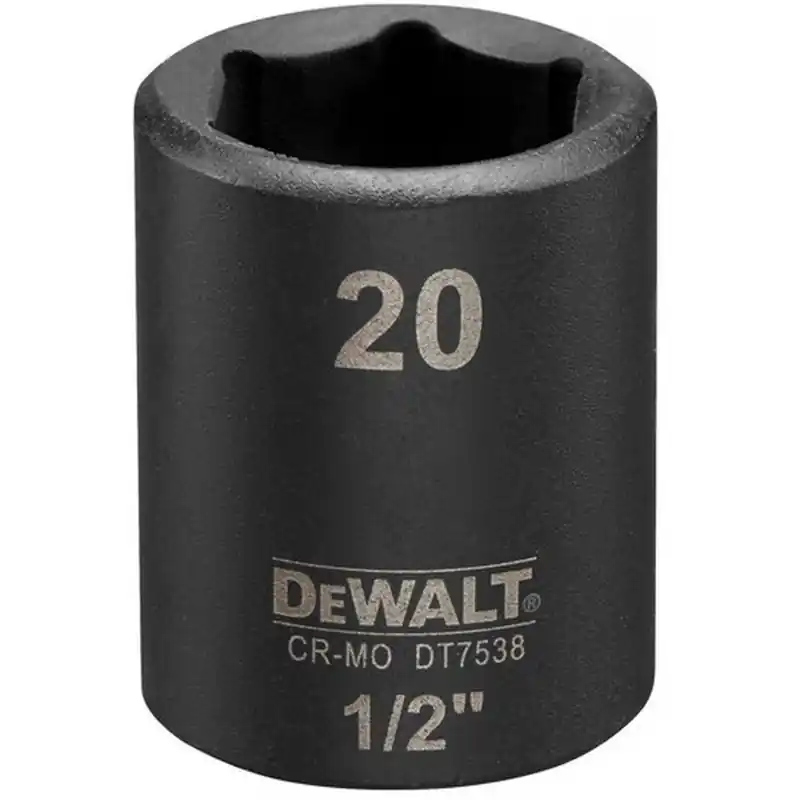 DeWALT DT7538-QZ Steckschlüssel kurz 20mm 1/2 Schlagfest Angebot