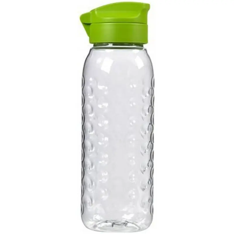 Billig CURVER DOTS 0,45L Flasche 20 x 6,4 cm transparent/grün 00280-240