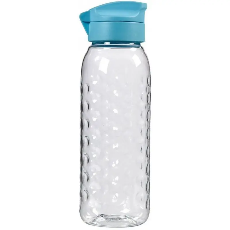 CURVER DOTS 0,45L Flasche 20 x 6,4 cm transparent/blau 00280-284 Schneller Versand