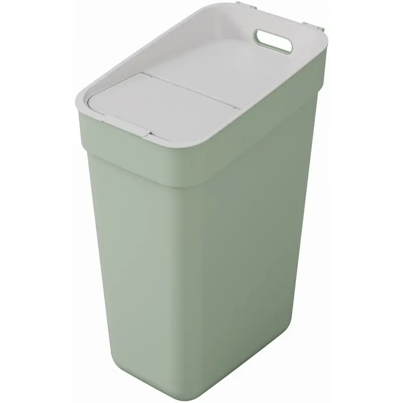 Markenware CURVER READY TO COLLECT 30L Mülltrennsystem, Eimer, grün 02103-393