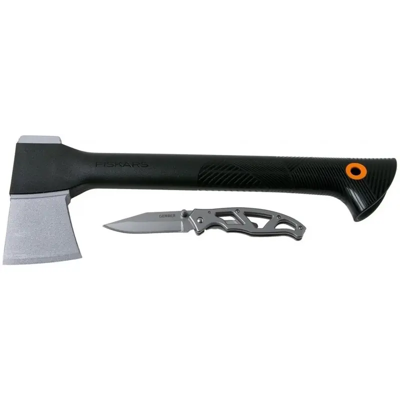 Fiskars Set Universalaxt A6 + Klappmesser Gerber 1057911 Letzte Chance