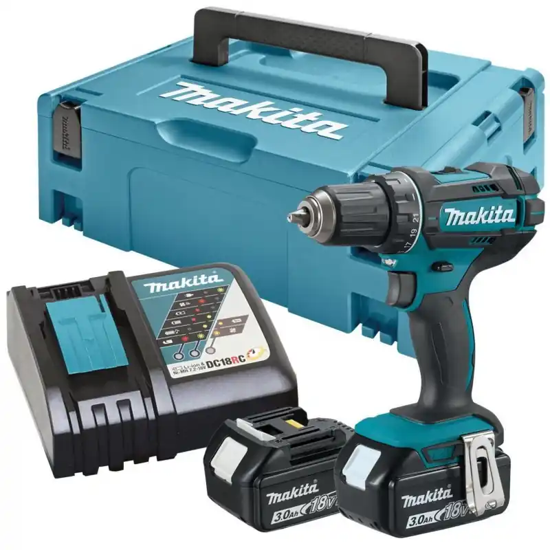 Letzte Chance Makita DDF482RTJ Akku-Bohrschrauber Li-ion LXT (2x5,0Ah/18V) +Makpac