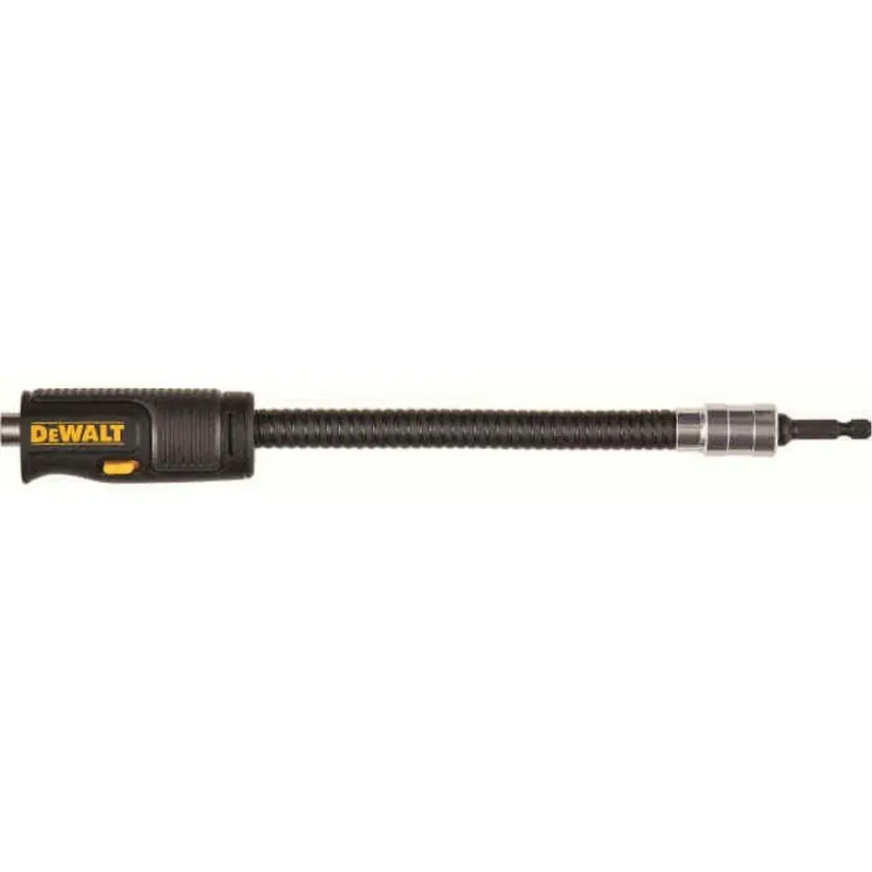Neu Im Sortiment DeWALT DT20501-QZ Winkelvorsatz schlagfest flexibel für Schlagschrauber, 1/4" HEX